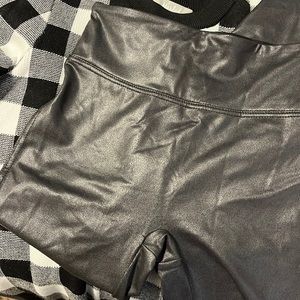 Spanx Dupe! Faux Leather Leggings